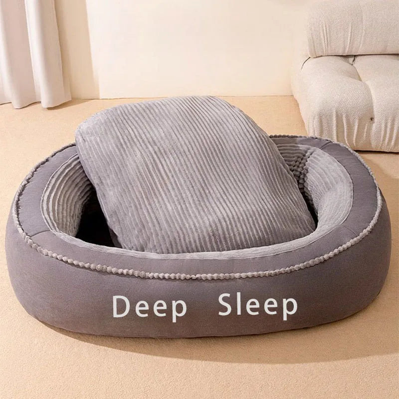 Pet Bed- Cuccia Donut morbida e calda per Cani e Gatti