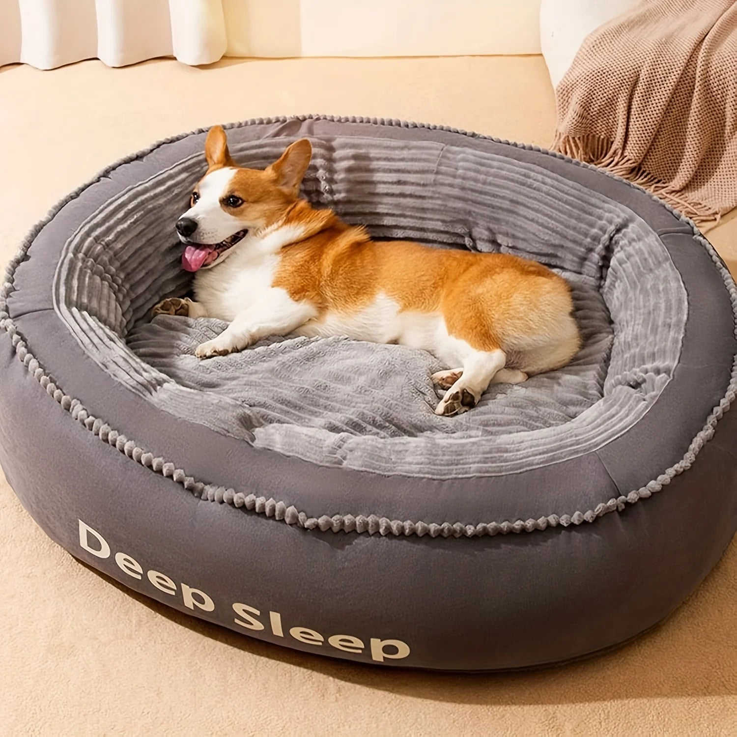 Pet Bed- Cuccia Donut morbida e calda per Cani e Gatti